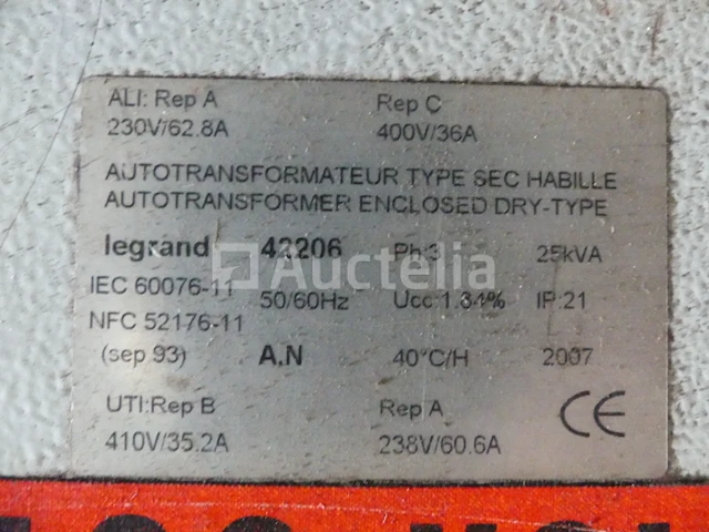 Legrand nfc 52176 transformator - afbeelding 3 van  3