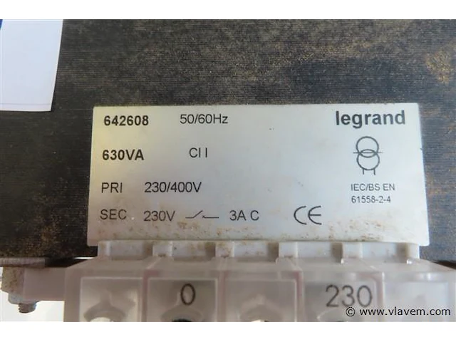 Legrand transformator - afbeelding 2 van  4