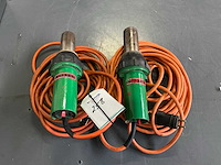 Leister electron warme lucht blazer (2x) - afbeelding 1 van  4