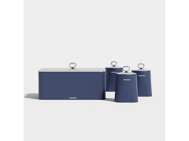 Lellaluka broodtrommel, 4-delige set - afbeelding 1 van  3