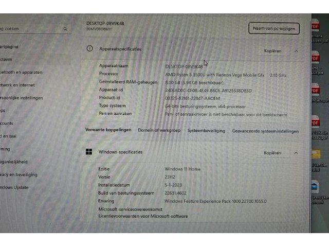 Lenovo desktop, scherm en toebehoren - afbeelding 3 van  6