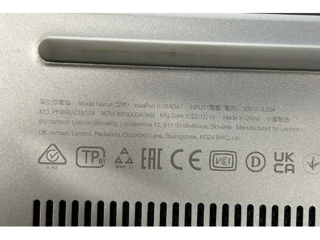 Lenovo laptop - afbeelding 7 van  7
