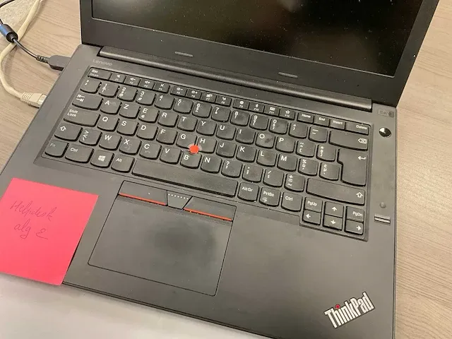 Lenovo thinkpad e470 laptop - afbeelding 3 van  4