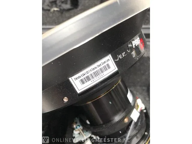 Lens short zoom 0.84-1.02 christie, h-series - afbeelding 3 van  4