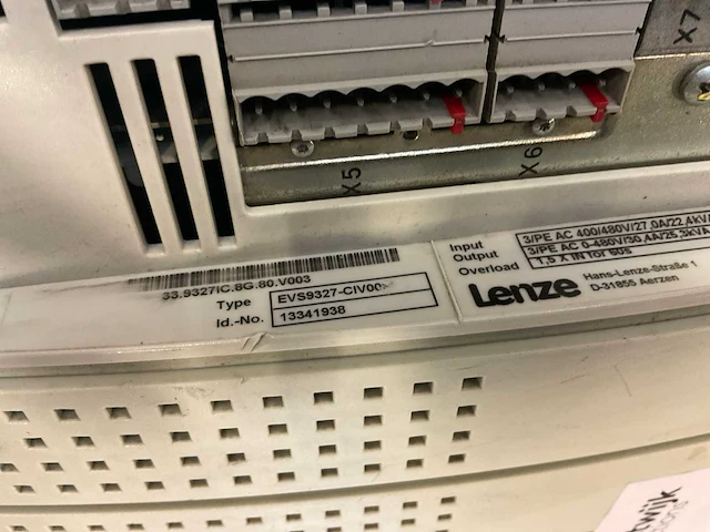 Lenze evs9327 frequentieregelaar - afbeelding 8 van  8