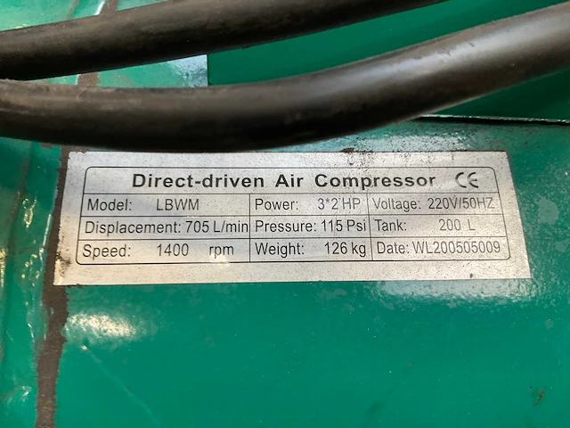 Leopard lbwm hogedrukcompressor - afbeelding 5 van  5