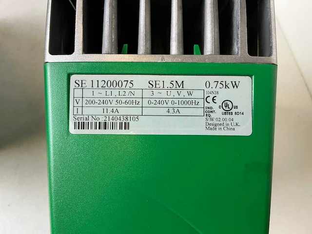 Leroy somer se11200075 se1.5m frequentieregelaar (4x) - afbeelding 5 van  8