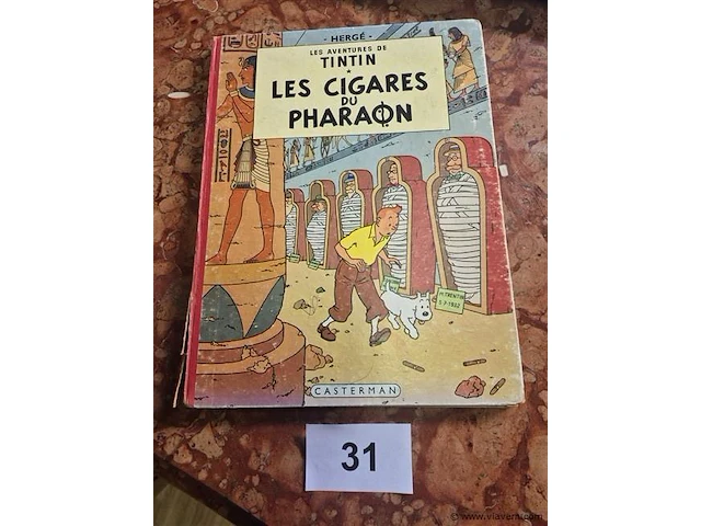 Les cigares du pharaon - afbeelding 1 van  3