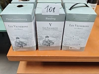Les vignerons de la moselle vin blanc krat 3l 12% - afbeelding 1 van  7