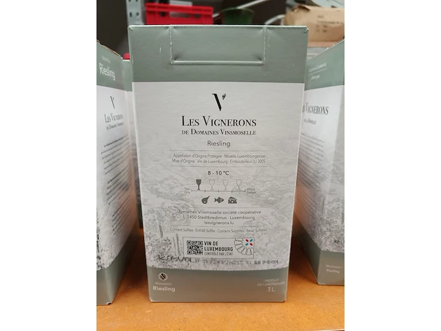 Les vignerons de la moselle vin blanc krat 3l 12% - afbeelding 4 van  7