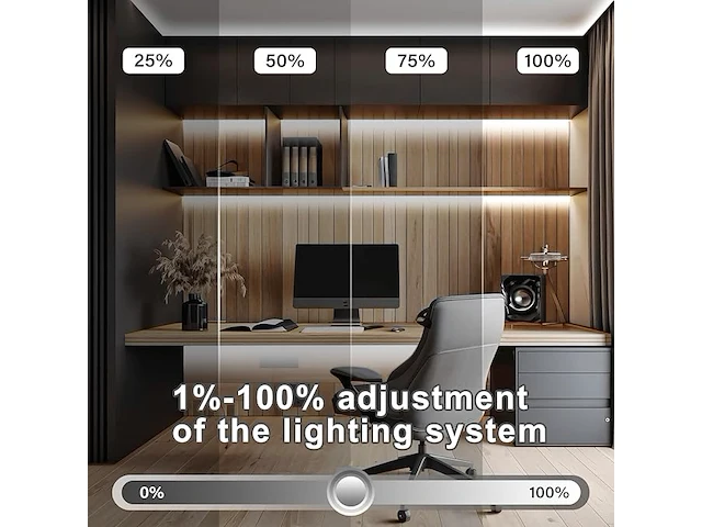 Letianpai cob-ledstripverlichting (30 m) - afbeelding 4 van  6