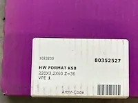 Leuco hw format ksb zaagbladen (5st) - afbeelding 2 van  5