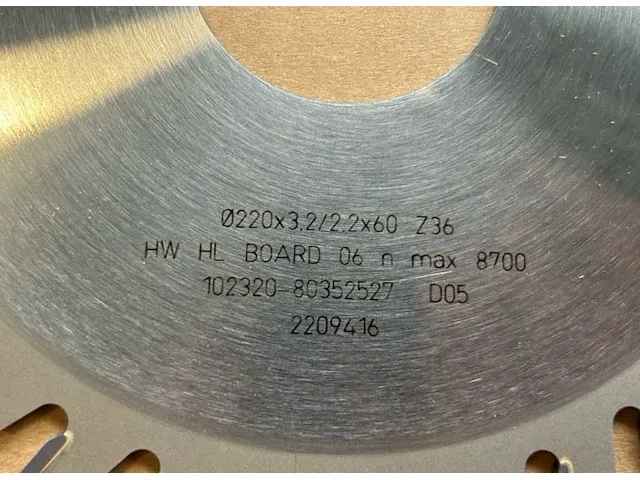 Leuco hw format ksb zaagbladen (5st) - afbeelding 4 van  5