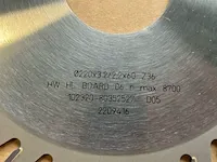 Leuco hw format ksb zaagbladen (5st) - afbeelding 4 van  5