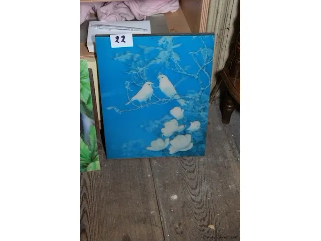 Levende kader met vogels - afbeelding 1 van  1