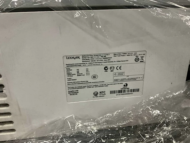Lexmark xs795de multifunctionele printer (2x) - afbeelding 10 van  14