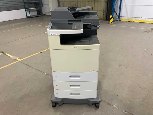 Lexmark xs795de multifunctionele printer - afbeelding 1 van  8