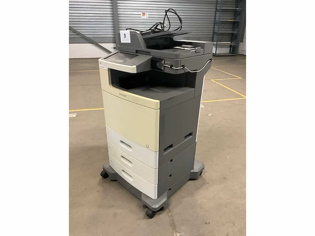 Lexmark xs795de multifunctionele printer - afbeelding 7 van  8