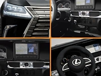Lexus lx570 elektrisc he kinderauto 12v - 2-zits - 1 tot 5 jaar - rubberen banden - zwart (nieuw) - afbeelding 7 van  7