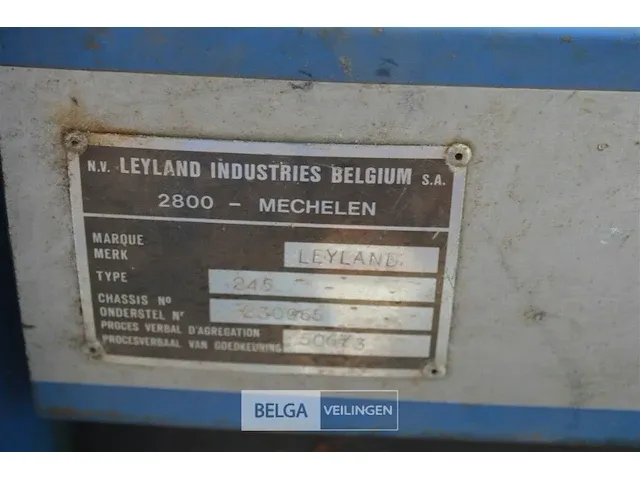 Leyland traktor type 245 - afbeelding 8 van  12