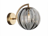 Lfsem glazen globe wandlamp (ø15cm) - afbeelding 1 van  3