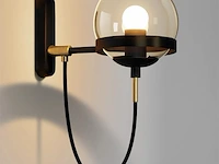 Lfsem retro industriële wandlamp - afbeelding 2 van  2