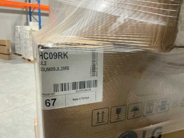 Lg - deluxe hc09rk/hc12rk - airconditioning binnen en buitenunit set - afbeelding 4 van  6
