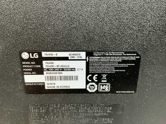 Lg 60le7408 60” monitor - afbeelding 10 van  10