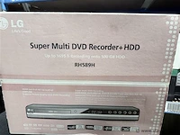 Lg dvdr met 80 gb hdd - topkwaliteit - nieuw - afbeelding 1 van  4