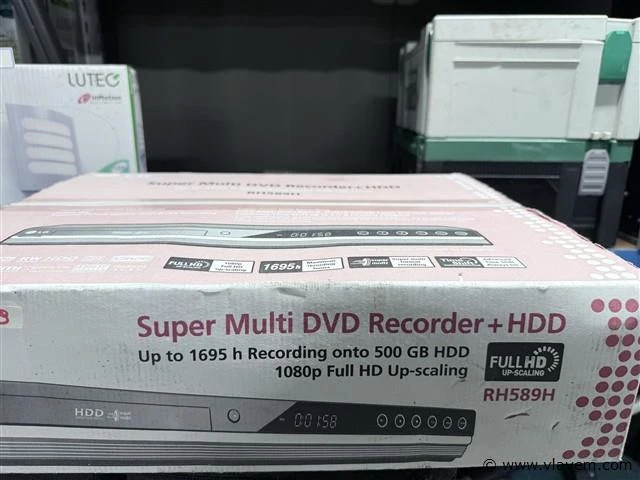 Lg dvdr met 80 gb hdd - topkwaliteit - nieuw - afbeelding 2 van  4