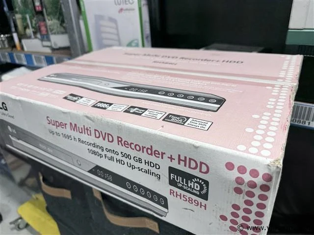 Lg dvdr met 80 gb hdd - topkwaliteit - nieuw - afbeelding 3 van  4