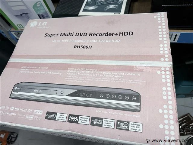 Lg dvdr met 80 gb hdd - topkwaliteit - nieuw - afbeelding 4 van  4