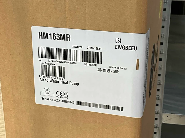 Lg hm163mr warmtepomp - afbeelding 2 van  2