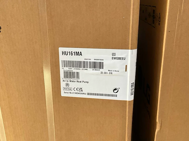 Lg hu161ma warmtepomp - afbeelding 2 van  2