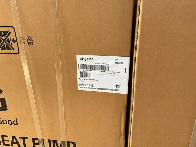Lg hu161ma warmtepomp - afbeelding 2 van  2