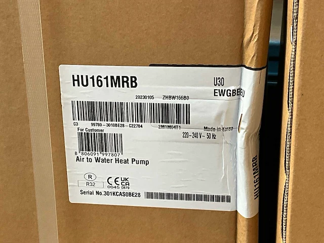 Lg hu161mrb warmtepomp - afbeelding 2 van  2