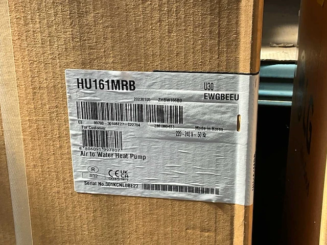Lg hu161mrb warmtepomp - afbeelding 2 van  2