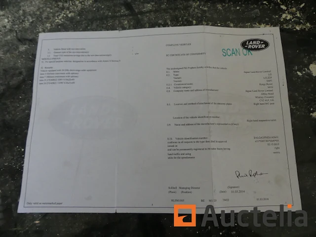 Lg landrover auto (2014-271.976 km) - afbeelding 25 van  34
