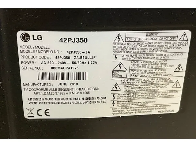 Lg tv - afbeelding 3 van  4