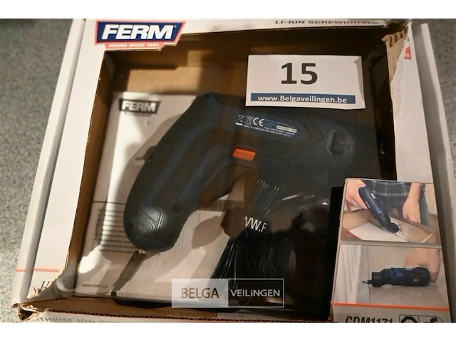 Li-ion screwdriver 4v type cdm1171 - afbeelding 1 van  2