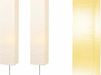Lianheng papieren vloerlamp (2 stuks) - afbeelding 1 van  4