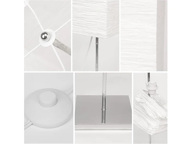 Lianheng papieren vloerlamp (2 stuks) - afbeelding 2 van  4