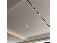 Libra draaibare lineaire led-spot op magnetische rail 48v - 4000k neutraal wit -6w - zwart (x5) - afbeelding 4 van  4