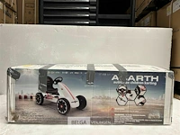 Licensed abarth children's pedal go-kart black - afbeelding 2 van  3