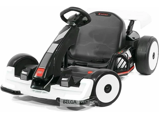 Licensed audi drift go-kart white - afbeelding 1 van  5