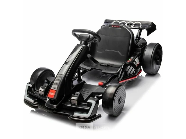 Licensed audi drift go-kart white - afbeelding 1 van  5