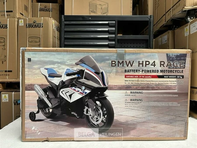 Licensed bmw hp4 race motor motorcycle red - afbeelding 3 van  6