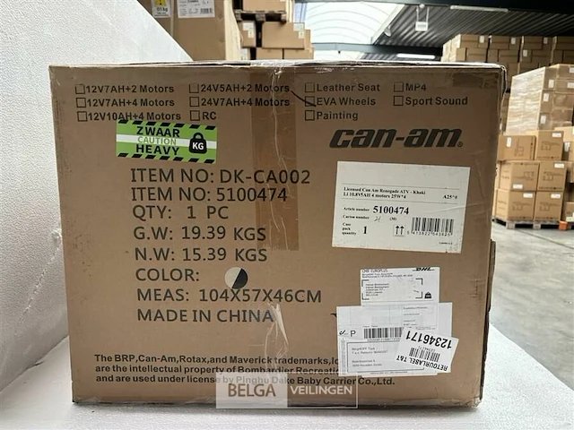 Licensed can am renegade atv khaki - afbeelding 4 van  5
