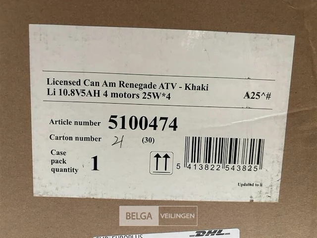 Licensed can am renegade atv khaki - afbeelding 5 van  5
