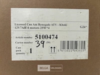 Licensed can am renegade atv khaki - afbeelding 5 van  5
